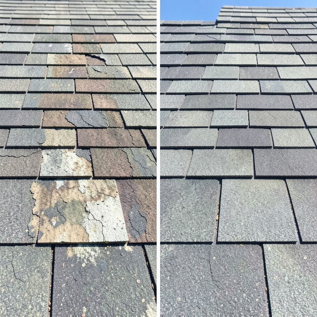 Roofing professionals in Temecula, CA restore a damaged slate roof to its original condition.